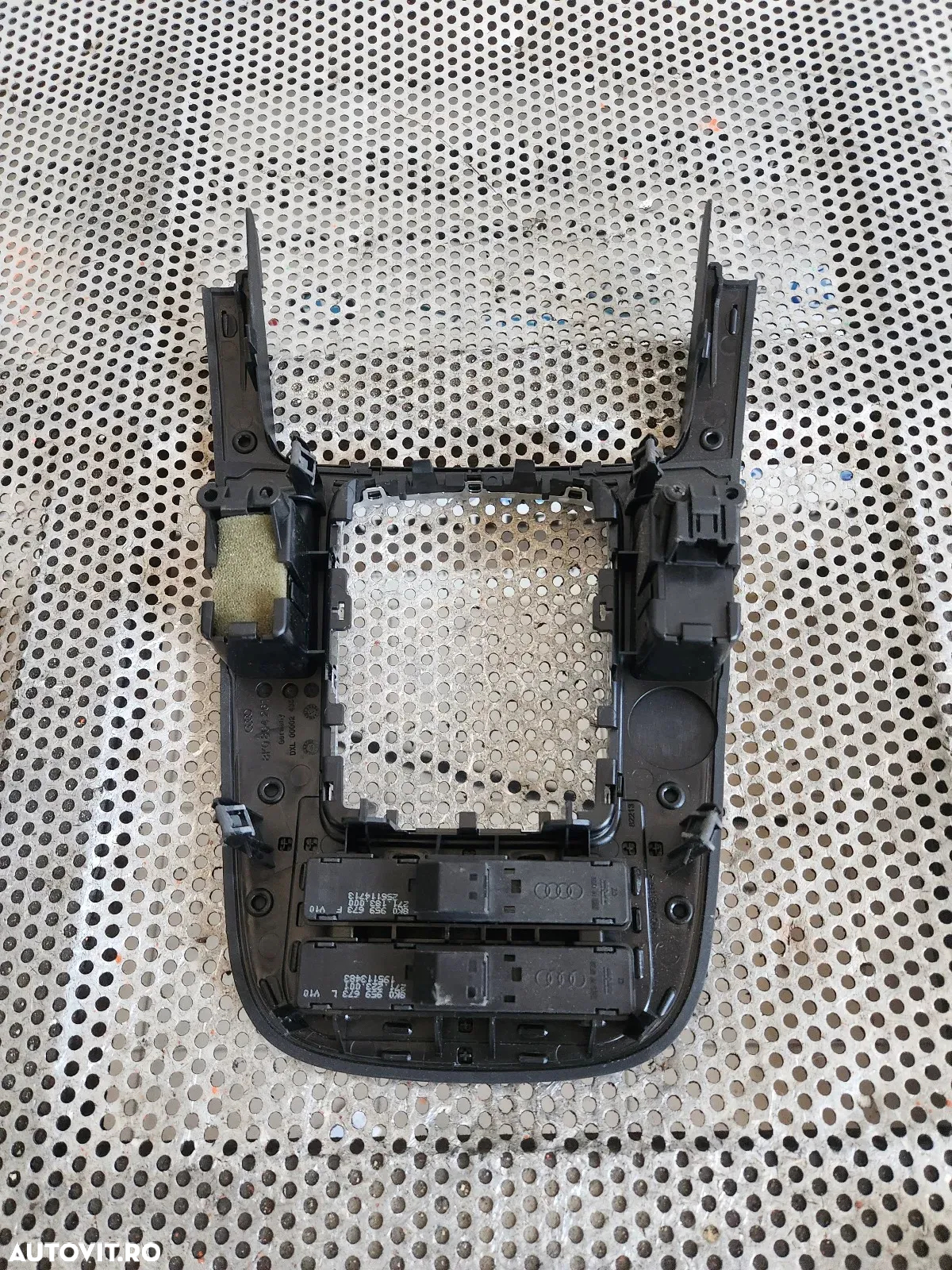 Consola Centrala Ornament Schimbator MMI Buton Frana De Mana Audi A4 B8 A5 8T Volan Stanga - 5