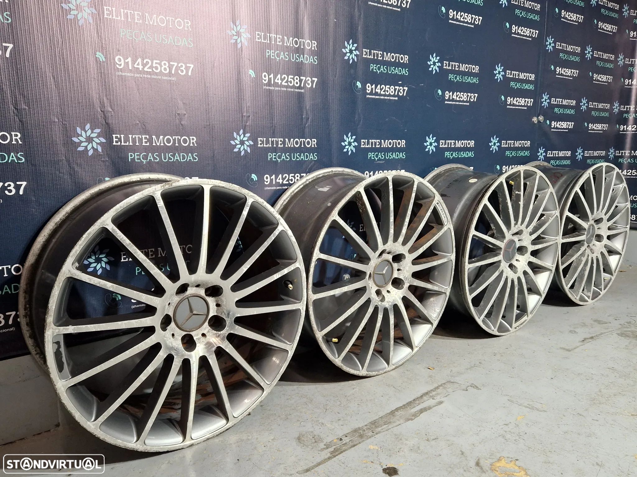 Jantes usadas MERCEDES W204 C63 AMG REPLICA 19" 5X112 - 1