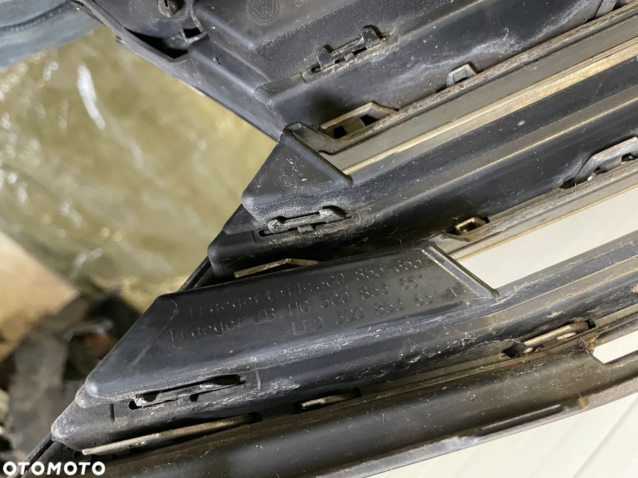 Vw Passat B8 grill atrapa 3G0853653 chrom - 5