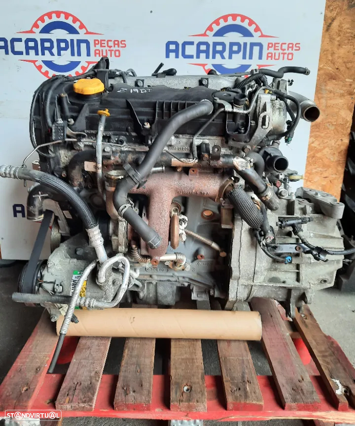 Motor Opel Zafira B/Vectra C/Astra H/Saab 9-3 1.9 Cdti Ref: Z19DT - 2