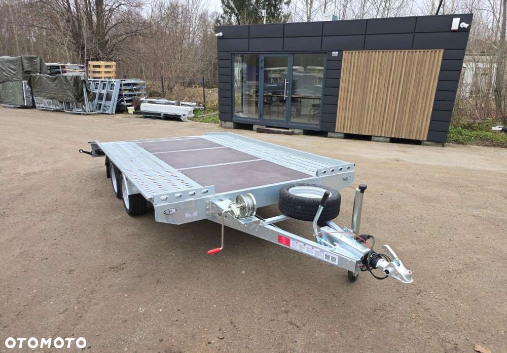 Niewiadów Laweta dwuosiowa Niewiadów (Boro) Jupiter 400 x 210 cm podłoga ze sklejki DMC 2700kg - 2