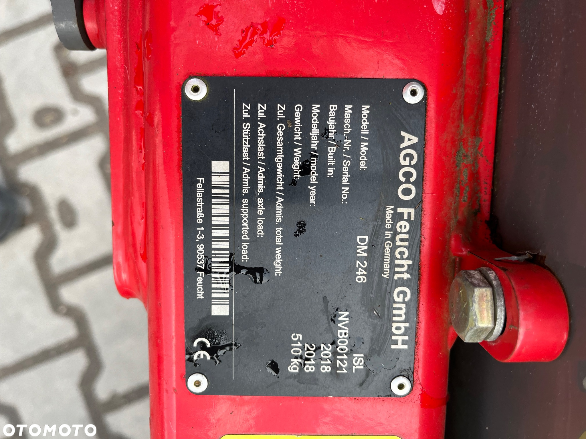 Agco DM246 - 2