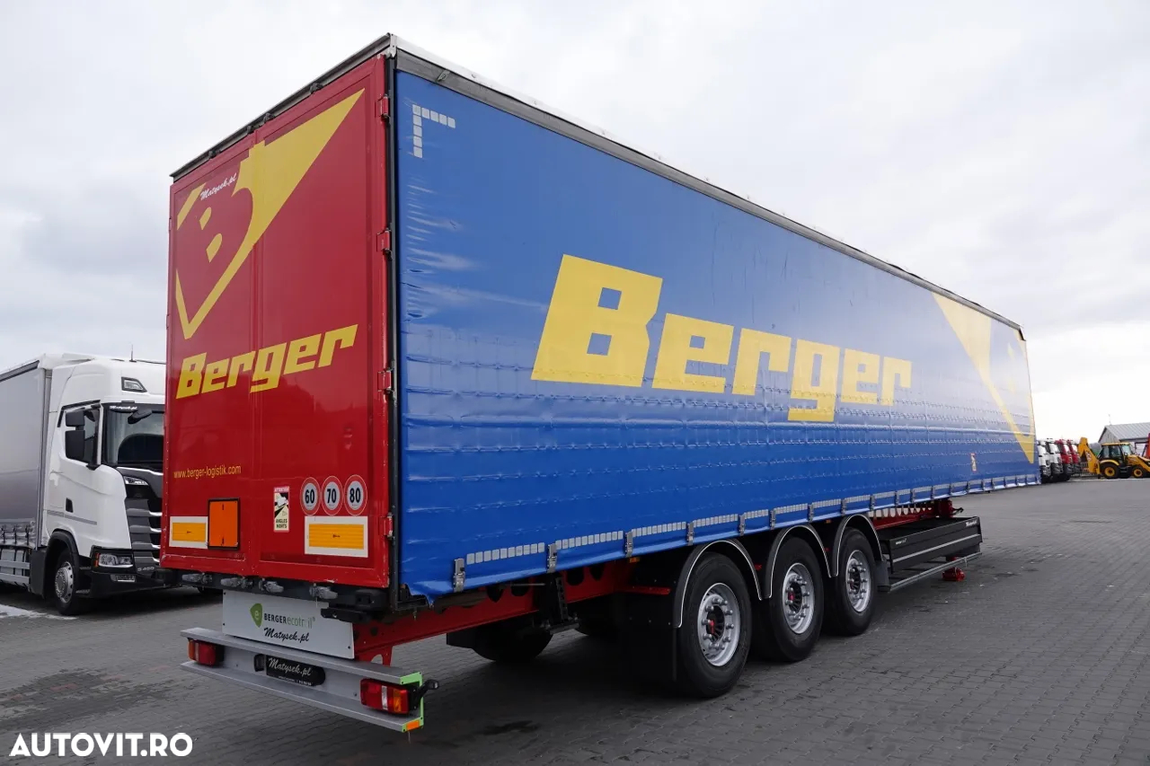 Berger ECOTRAIL / CORTINĂ / STANDARD / SUPER UȘOR 5 100 KG !!! / SAF / 2019 / - 7