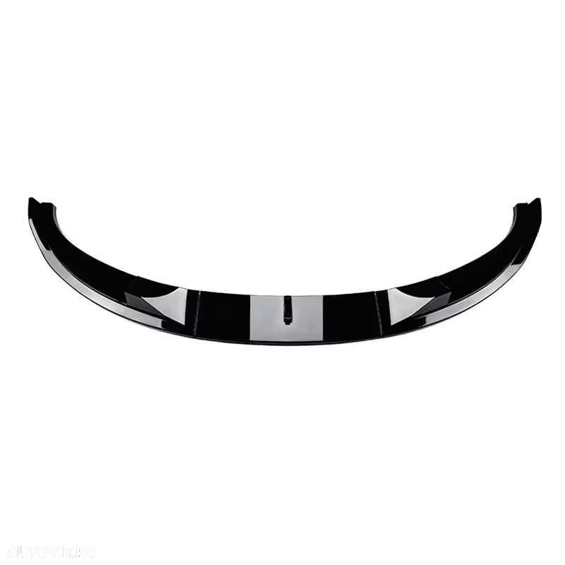 Lip Prelungire Bara Fata M5 BMW E60 E61, Extensie BARA M5 Negru Lucios - 3