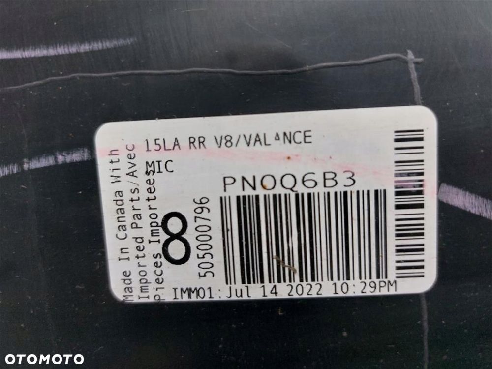 Dokładka zderzaka tył dyfuzor Dodge Challenger III 2008-2023 505000796 - 9