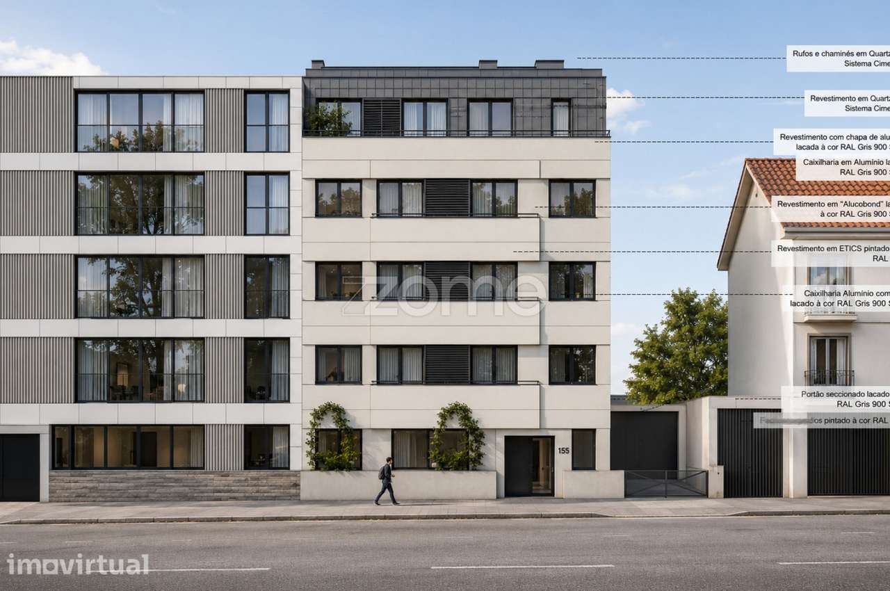 Apartamento T1 com varanda de 3 m2 - Grande imagem: 2/13