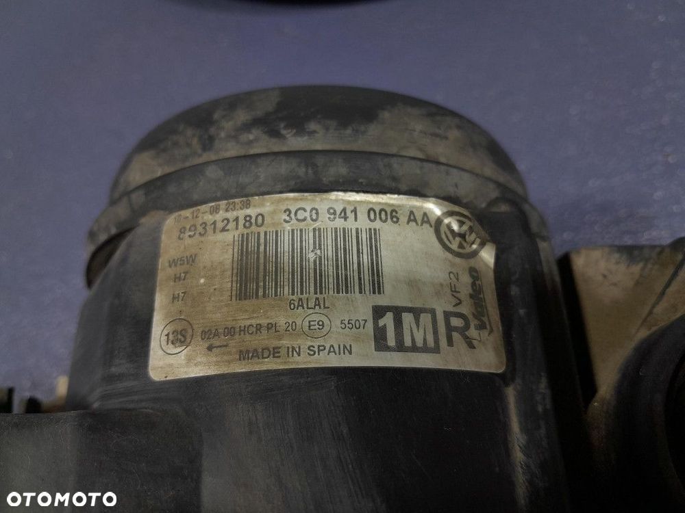 VW PASSAT B6 REFLEKTOR PRAWY LAMPA PRZÓD 3C0941006AA - 11