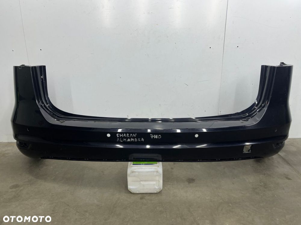 Zderzak tylny Vw Sharan 2 II Seat Alhambra 2 II 10-22r tył 4XPDC 7N0807421B - 1