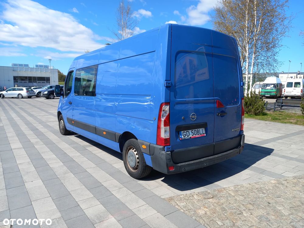 Opel Movano Brygadówka 2016rp 7-Osobowy Max Long Polski Salon - 6