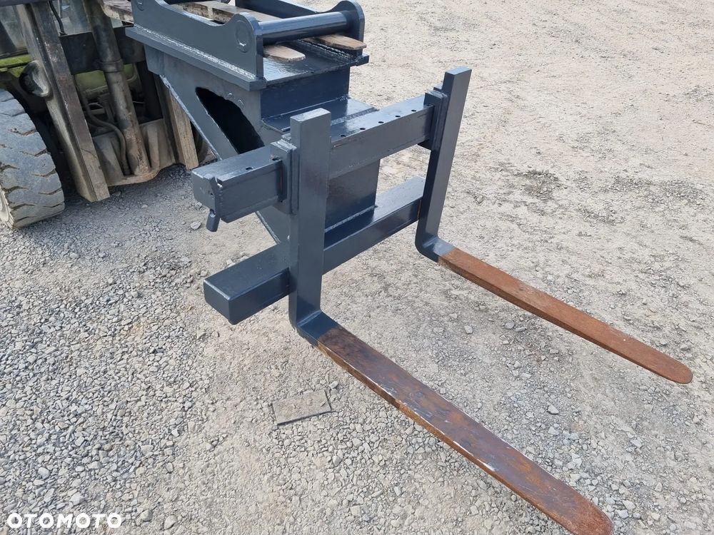 Widły do palet złącze S70 do koparki koparka paletowe paleciak - 3