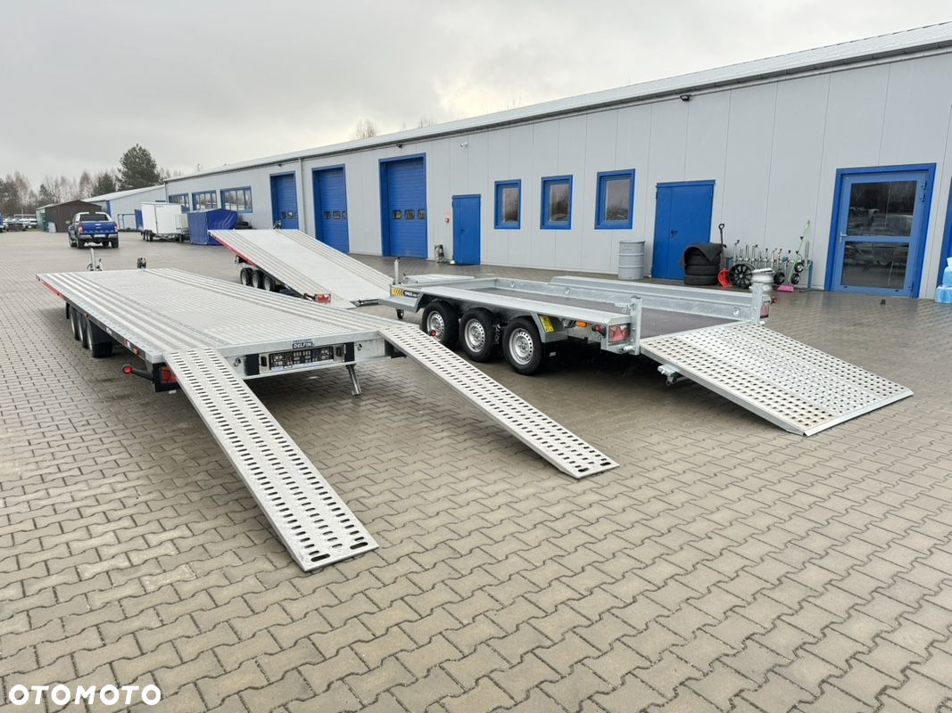 Lorries PLI35-6021 - laweta trzyosiowa uchylna lampy LED pompa hydrauliczna wypełnienie podłogi ALU - 31