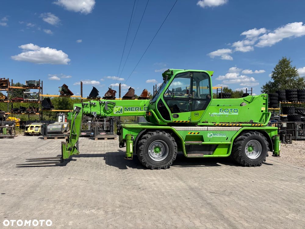 Merlo Roto 45.21 + kosz  Ładowarka teleskopowa obrotowa - 3
