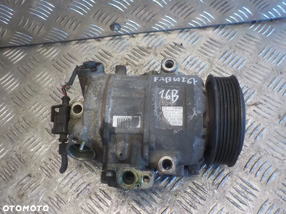 SKODA FABIA I 1.6 B KOMPRESOR SPRĘŻARKA KLIMATYZACJI