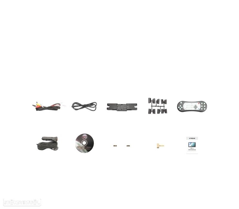 MONITOR TÁCTIL DE 10,1" HD CON HDMI DVD ALTAVOCES PARA ENCOSTO DE CABEÇAS COM SUPORTE INCLUIDO - 4