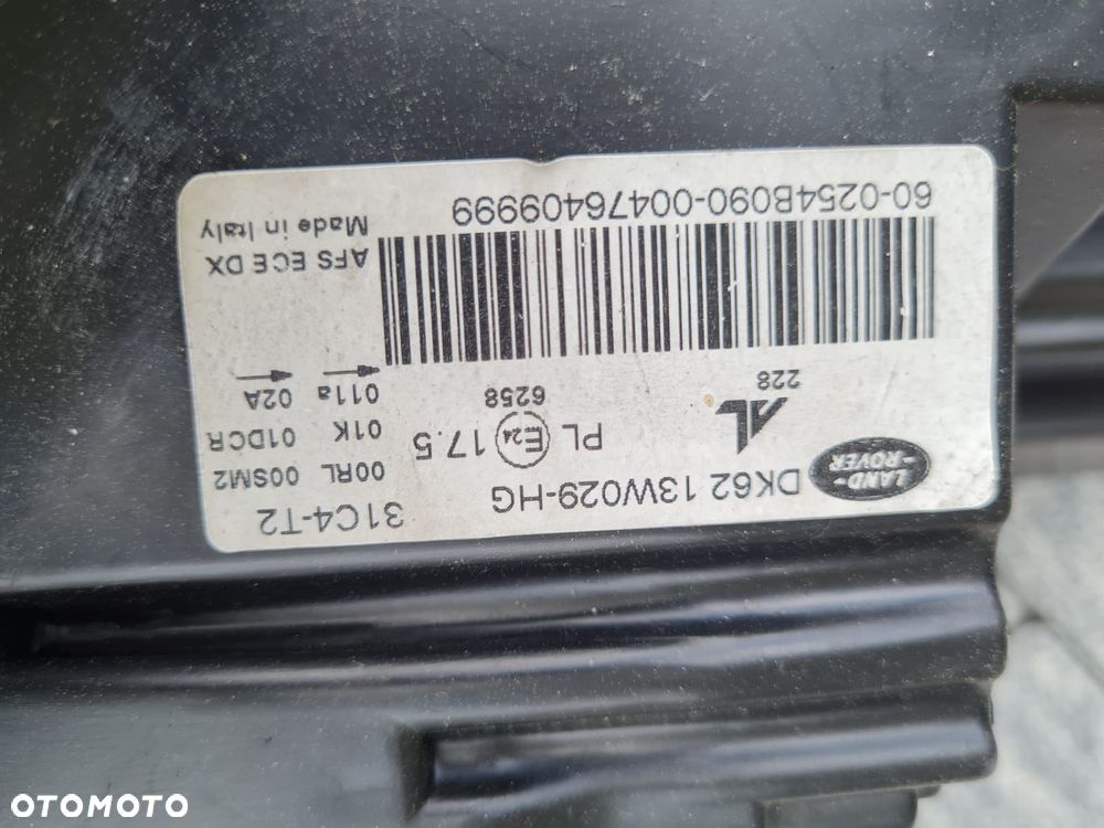 RANGE ROVER SPORT L494 Kompletne Lampy przód Bi-Xenon Dynamic Led HK62-13W030-HA DK62-13W029-HG Skrętne AFS - 16