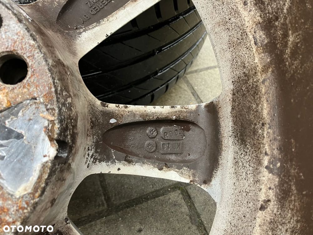 FELGI KOŁA BMW E60 E61 XD X-DRIVE 17 CALI KBA47266 MAGMA OPONY LETNIE 225/50/17 8Jx17 ET20 5x120 - 16