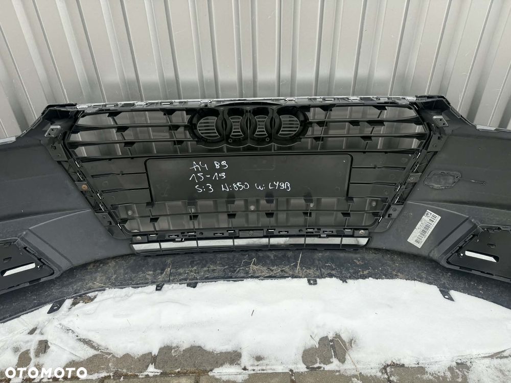 Audi A4 B9 Zderzak Przód Przedni Kompletny LY9B PDC 2015-2019 - 11
