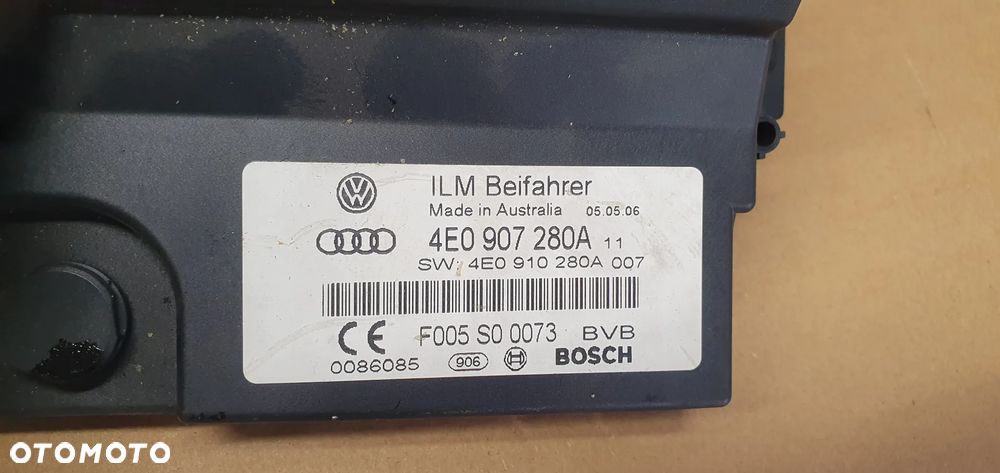 Rozdzielacz prądu moduł napięcia Audi A8 D3 4E0907280A 4E0910280A - 5