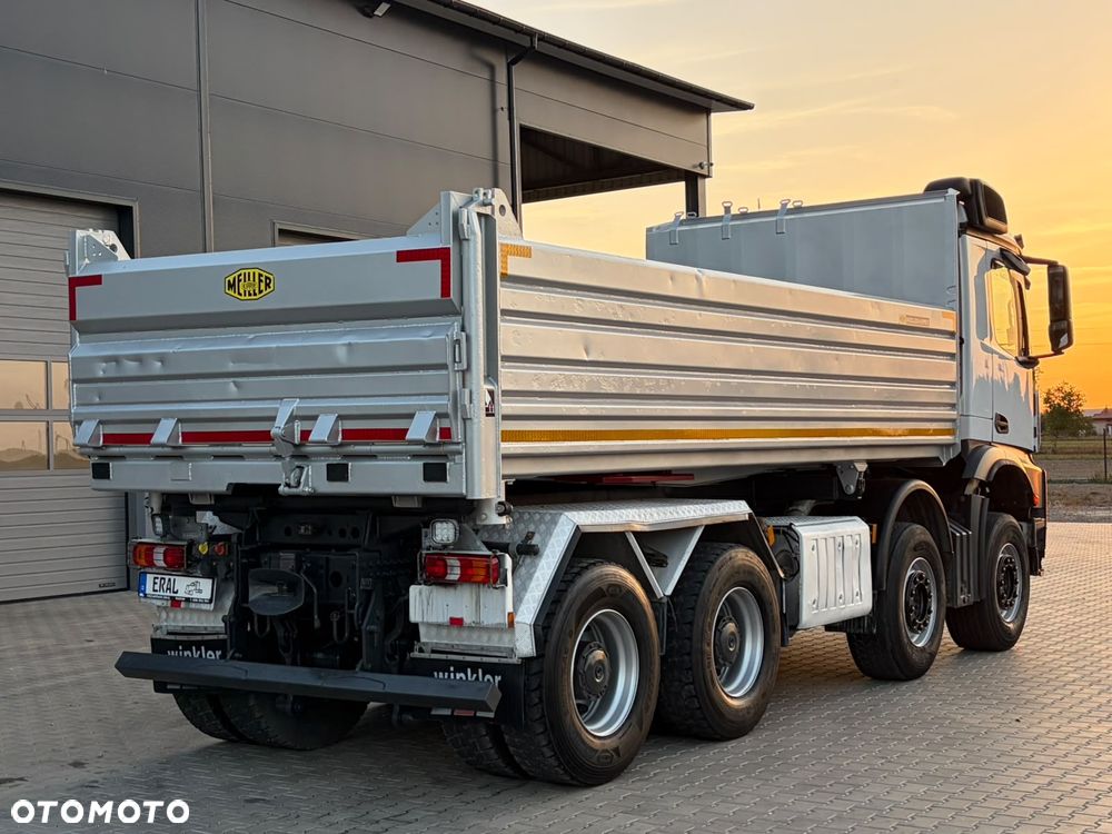 Mercedes-Benz Arocs 4145 Kipper Meiller Hydroburta 8x4 stan idealny - 6