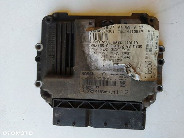 KOMPUTER STEROWNIK FIAT BRAVO 0281013577 51809689