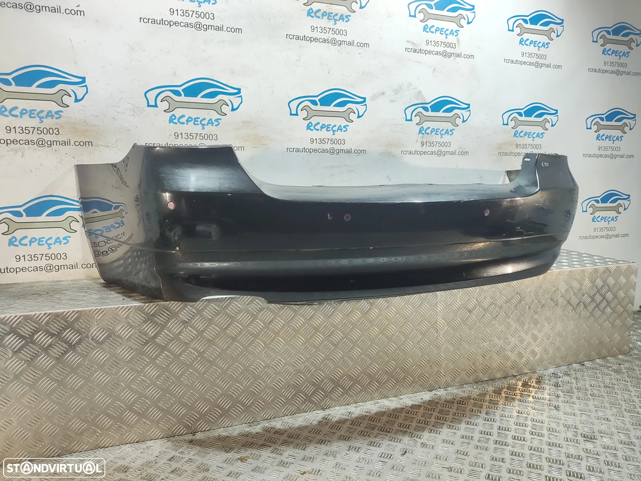 Parachoques Traseiro BMW Serie 3 E90 Sedan Carro - 2