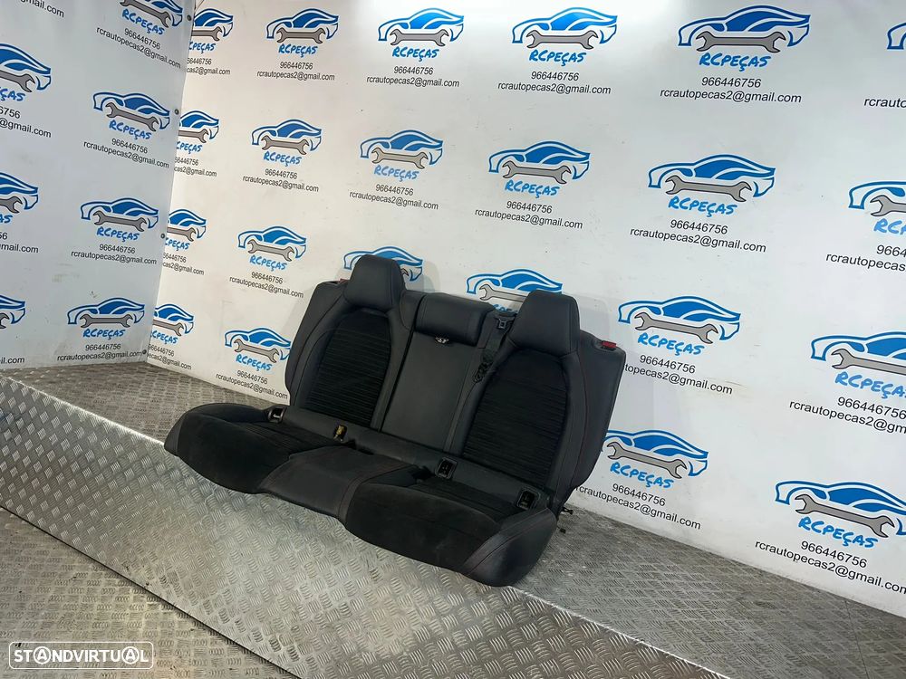 .Conjunto Bancos Pele Alcantra Frente Frontais Tras Traseiros Originais AMG Mercedes-Benz Classe A W176 2013–2018 - 10