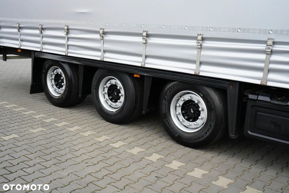 Schmitz Cargobull / FIRANKA / MEGA / MULTI LOCK / XL / OŚ PODNOSZONA - 9