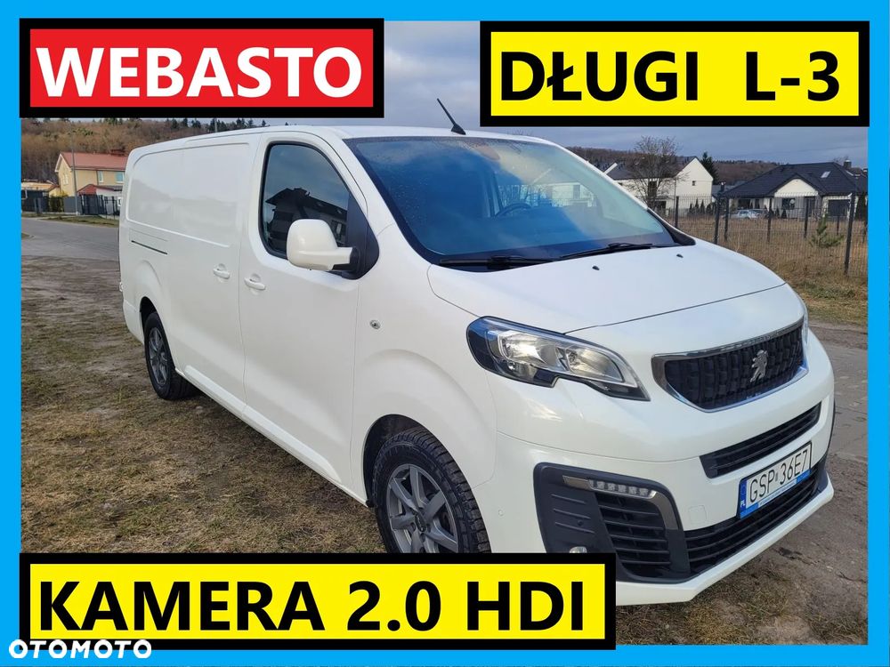 Peugeot Expert L3 webasto kamera ALU 3-osobowy LED