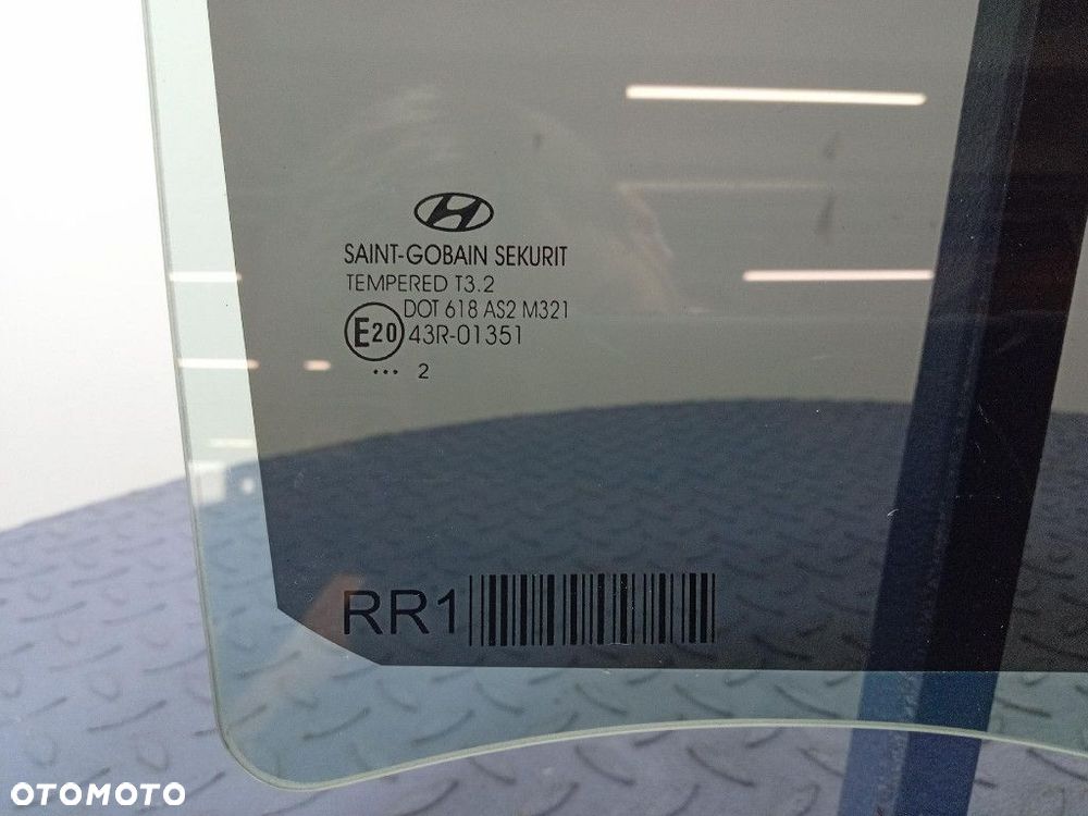 HYUNDAI I30 III KOMBI SZYBA DRZWI TYŁ PRAWA TYLNA 2022 R - 2