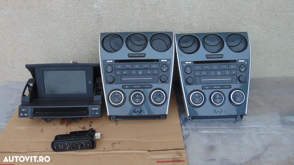 Navigatie Mazda 6 an 2004-2009,radio cd,panou clima - 9