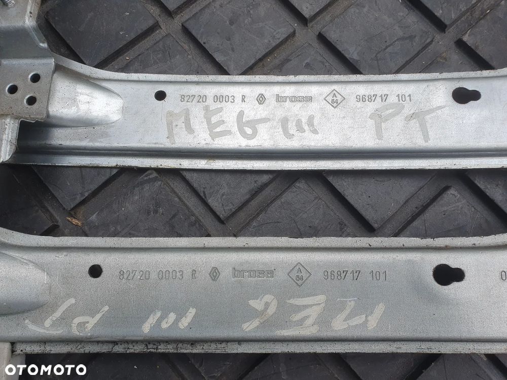 RENAULT MEGANE III MECHANIZM SZYBY PRAWY TYŁ POSIADAM 2 SZT 82720003R - 2