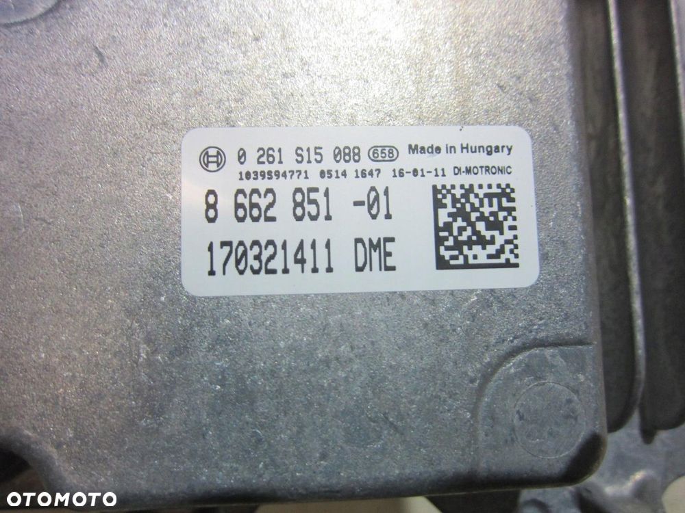 BMW X1 F48 F45 F39 B46 KOMPUTER STEROWNIK SILNIKA DME 8662851 12148662851 - 5