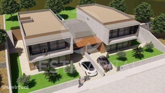 Moradia T3 geminada em construção em Marco de Canaveses - Grande imagem: 5/13