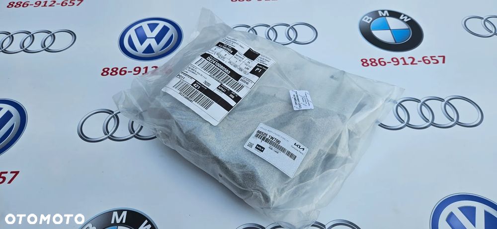 KIA RIO 3 III LIFT 2014-2017 Kratka zderzaka przednia lewa Zaślepka halogenu lewa Atrapa zderzaka przód lewy 86583-1W700 NOWA ORYGINALNA - 8
