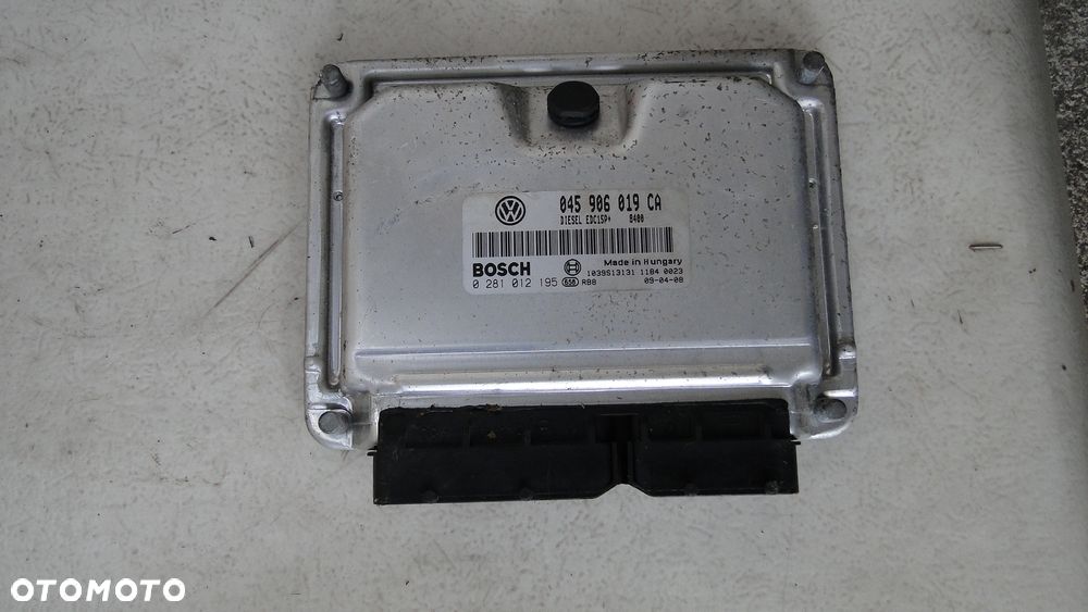 VW AUDI SKODA SEAT KOMPUTER STEROWNIK SILNIKA 1.4TDI - 1
