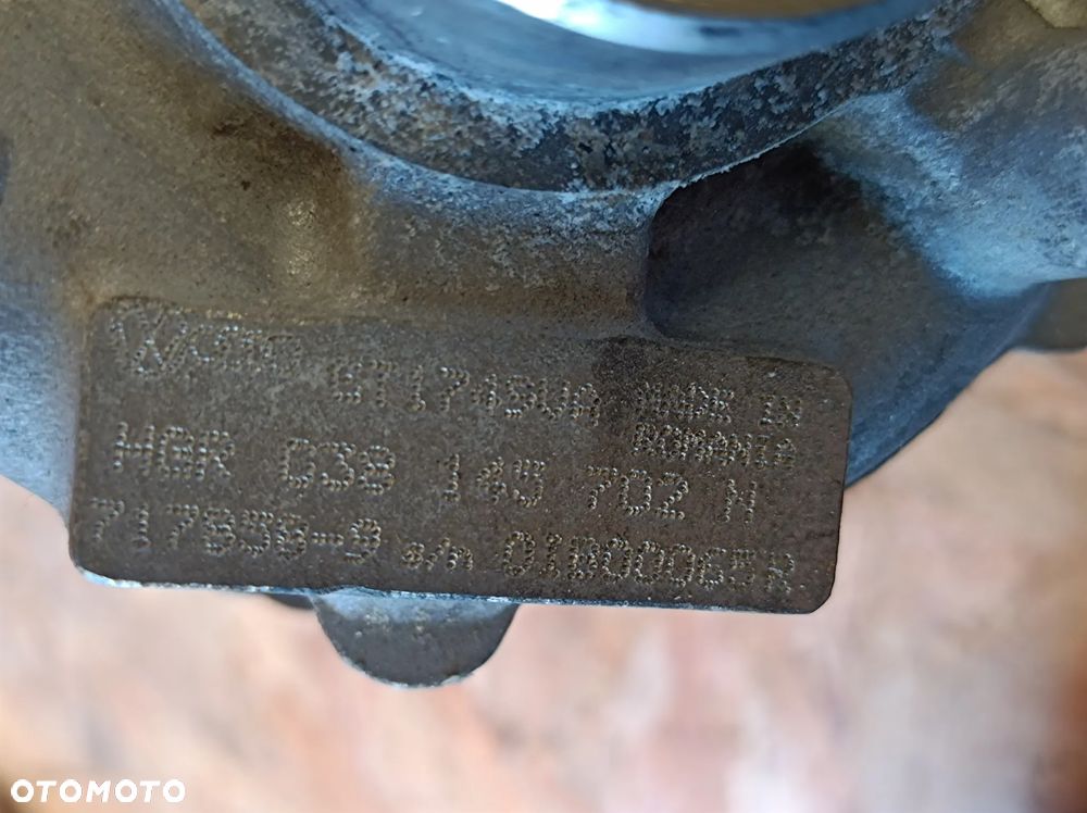 TURBOSPRĘŻARKA GARRETT VW AUDI SKODA SEAT 2.0 TDI 140KM 038145702N - 5