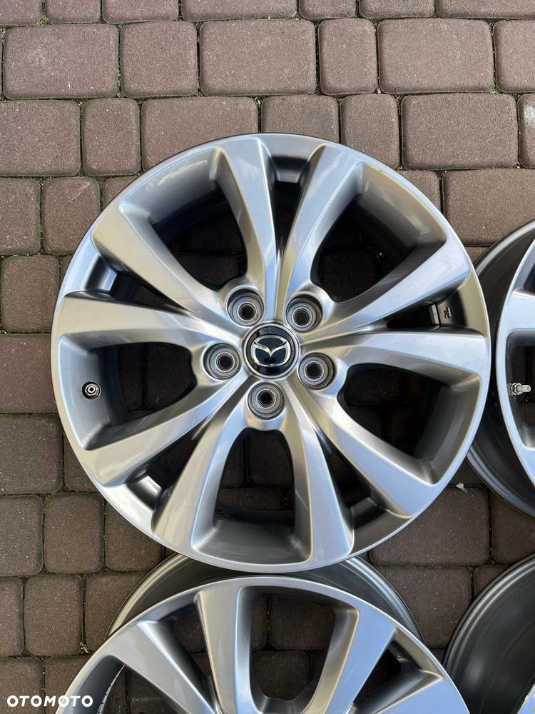 Oryginalne alufelgi Mazda 5x114,3 18 cali CZUJNIKI CX-30 MX - 9