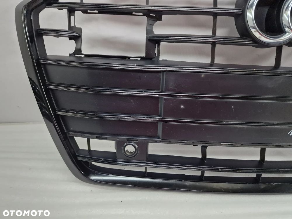 AUDI A6 C8 S-LINE 4K0 18- ATRAPA / GRILL PRZEDNI PRZÓD NA PDC , POD RADARY WERSJA BLACK / CZARNY , NR 4K0853651C , NR AUKCJI GL162 - 3