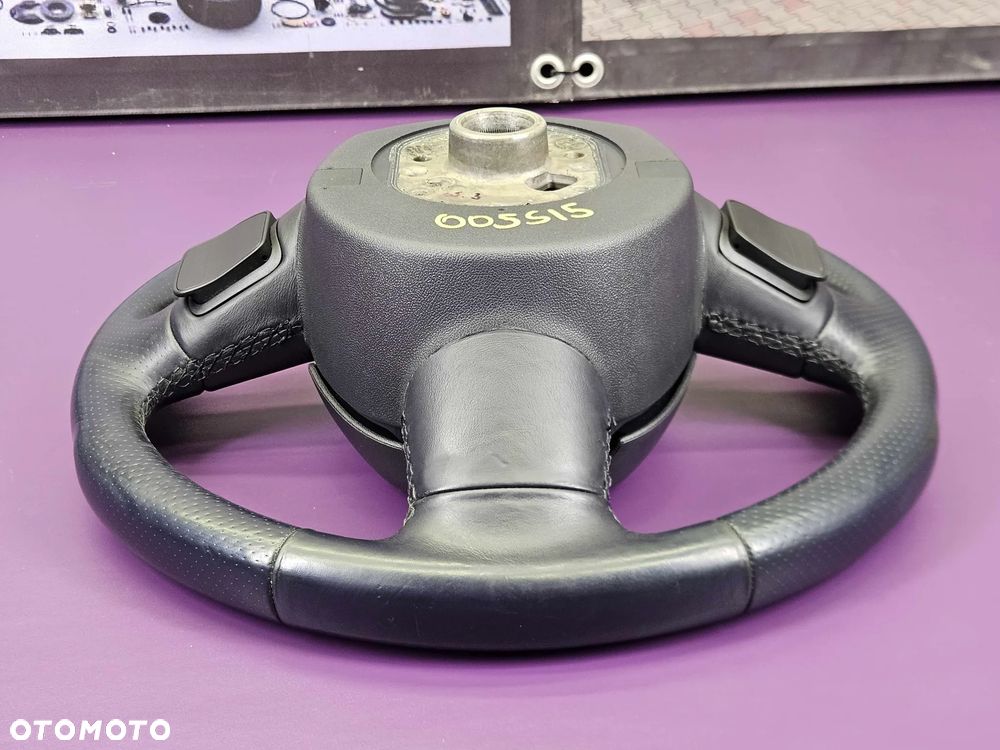 Kierownica Trzy 3 Ramienna Czarna Pikowana Skóra Łopatki Automat Air Bag Poduszka AUDI A6 C6 A4 B7 A3 8P - 25