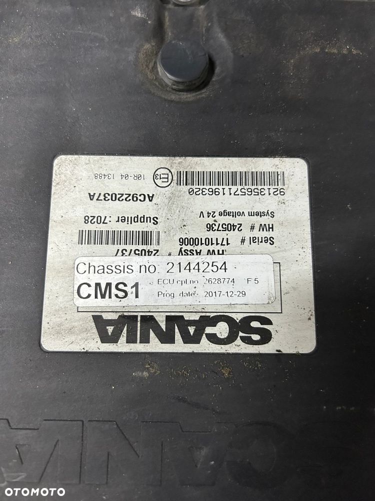 KOMPUTER STEROWNIK ZAWIESZENIA PODWOZIA ECU CMS1 SCANIA NTG - 2