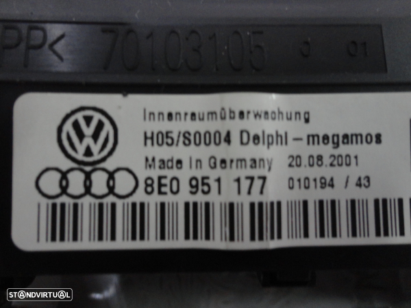 Luz De Tecto / Plafonier Audi A4 (8E2, B6) - 2