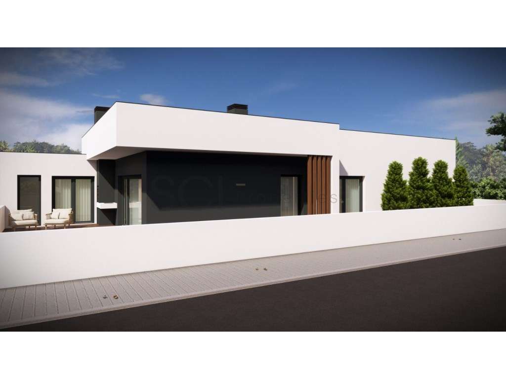 Moradia T3 + 1 térrea de arquitetura contemporânea com piscina | Pi... - Grande imagem: 5/7