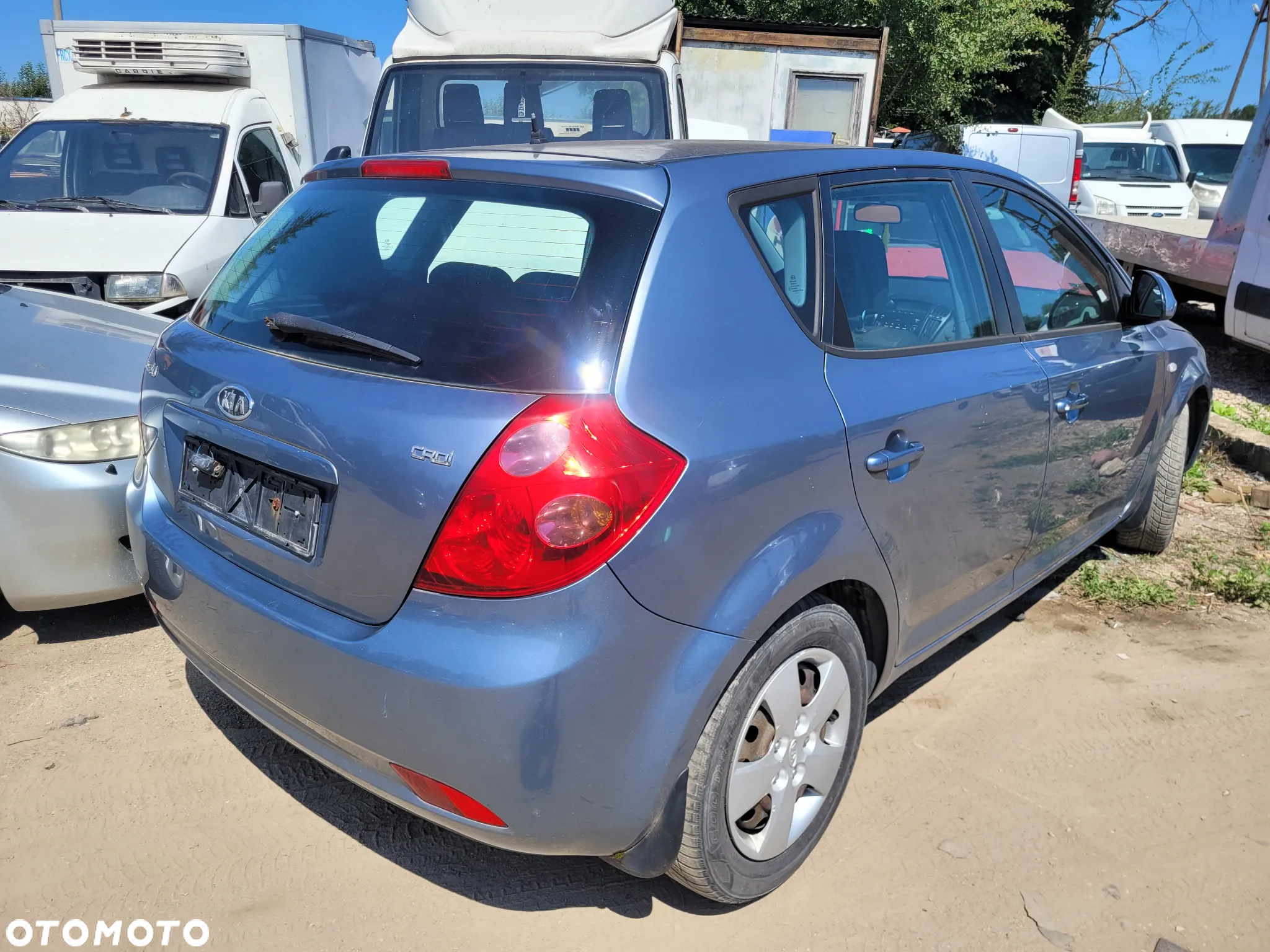 KIA CEED I 3A maska pokrywa silnika klapa bagażnika zderzak lampa reflektor pas przedni stop lampy halogeny - 3