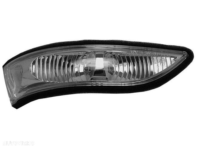 Semnalizare oglinda Mercedes Clasa A (W169), 09.2004-05.2008, Clasa B (W245), 05.2005-02.2008; partea Dreapta, LED; alb; Omologare: ECE, Aftermarket - 1
