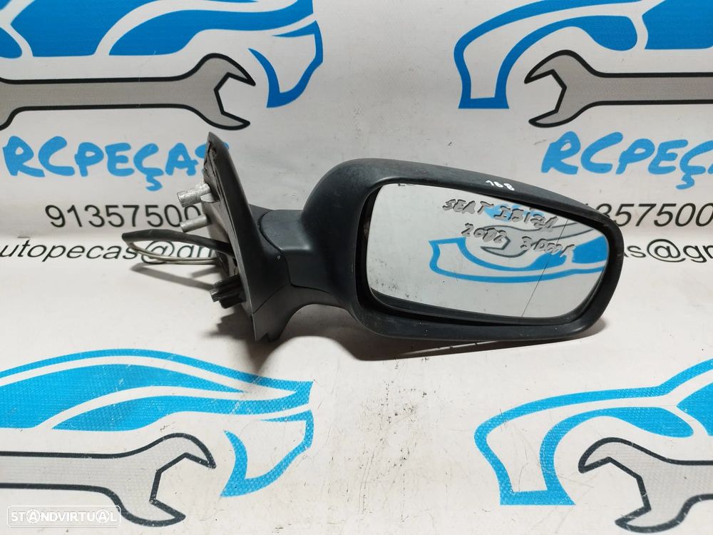 ESPELHO RETROVISOR DIREITO SEAT IBIZA II 2 MK2 FASE II 2 6K1857508G 6K1857508 ELETRICO AQUECIDO ESPELHOS RETROVISORES - 2