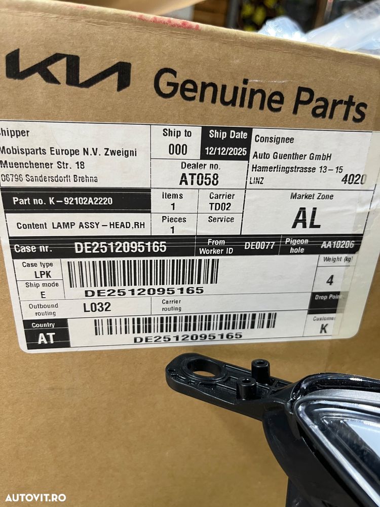 Far dreapta 92102A2220 kia ceed 2012-2018 - 9