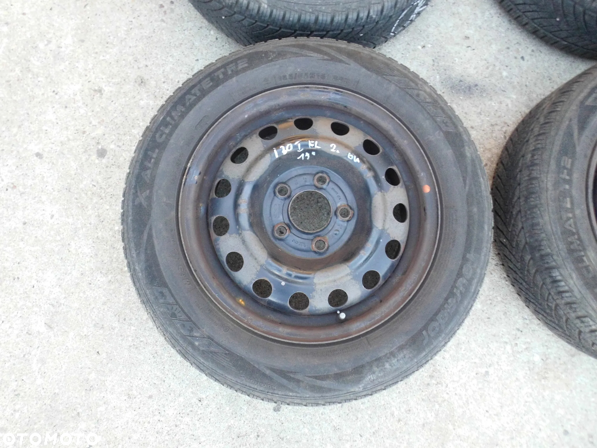 KOŁA FELGI STALOWE OPONY CAŁOROCZNE 185/60R15 185/65R15 HYUNDAI I30 I KIA CEED I 2023r. - 3