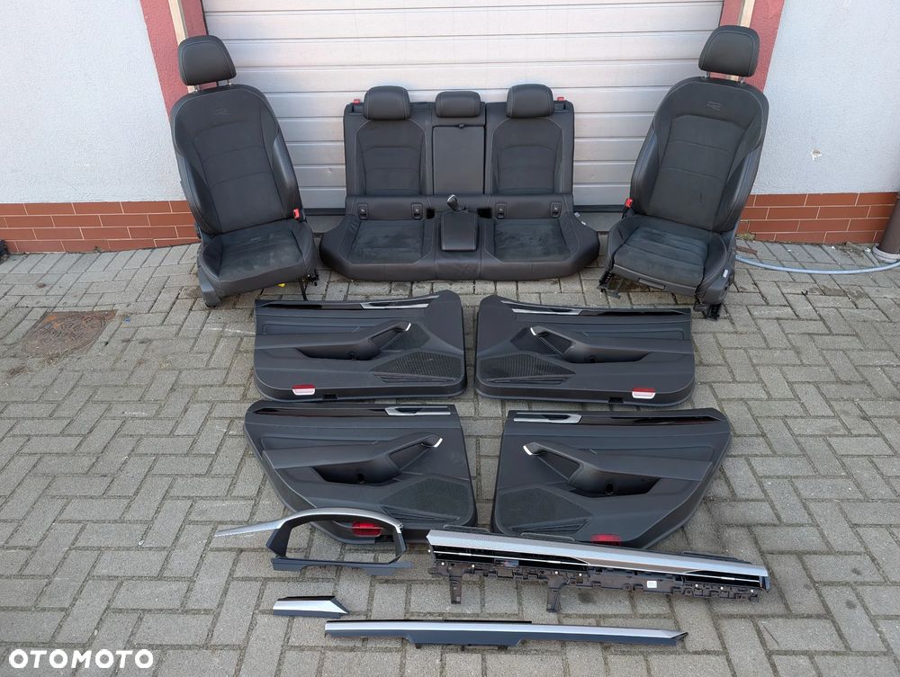 VW ARTEON LIFT R-LINE FOTELE KANAPA KOMPLET PODGRZEWANE KOMBI EUROPA STAN BDB - 1