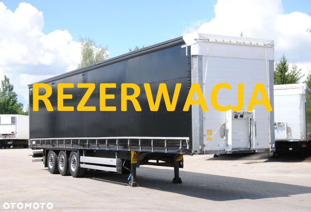 Schmitz Cargobull SCS kurtyna, podnoszona oś - 2