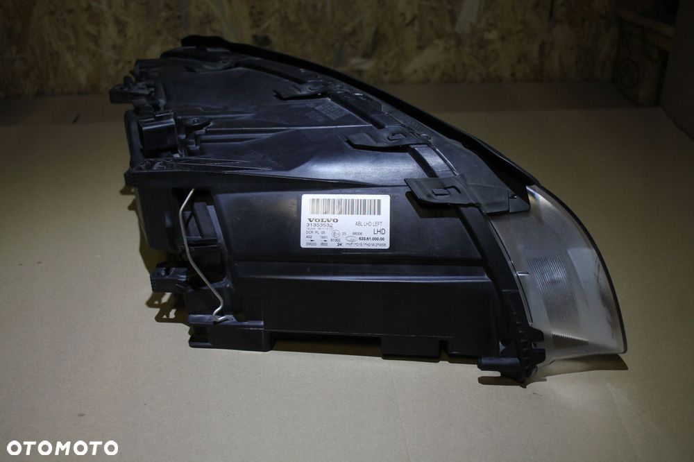 volvo v70 s80 xc70 lewy xenon skrętny, lewa lampa skrętna 31353532 europa - 2